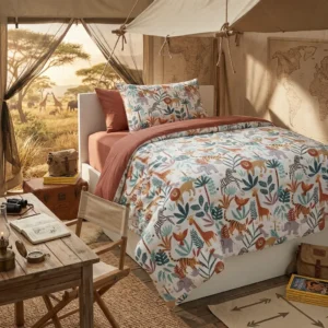 Wedding Bedding jungle parade